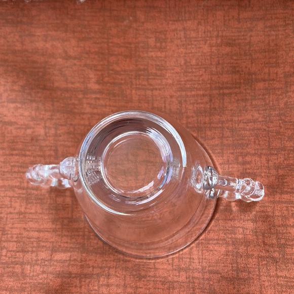 Vintage Imperial Glass Candlewick Open Sugar, Creamer & Tray - Picture 5 of 12